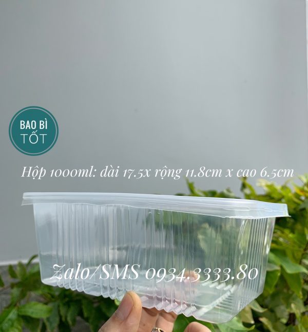 Hộp nhựa1000ml