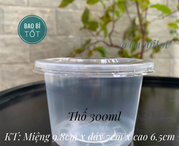 Thố nhựa 300ml