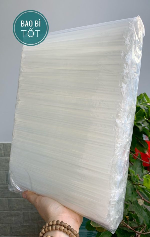 Ống hút nhựa màu trắng