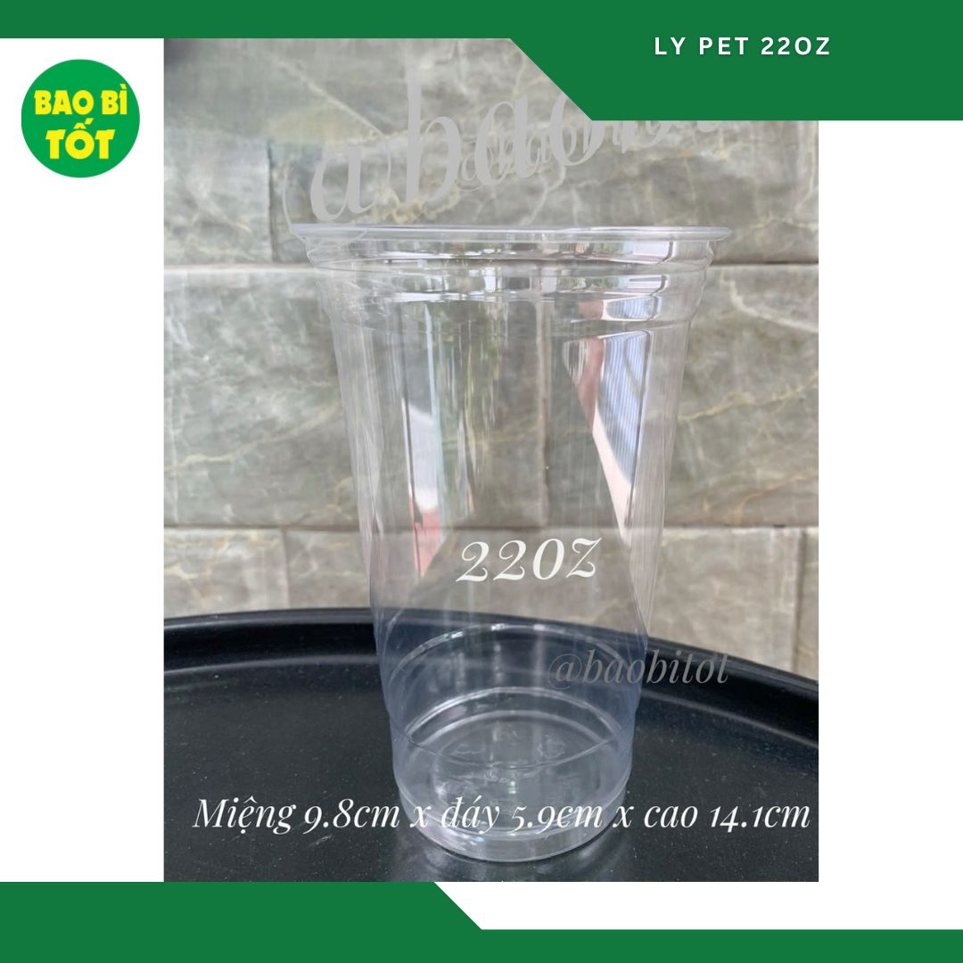 Ly nhựa PET 22oz(650ml) UKP