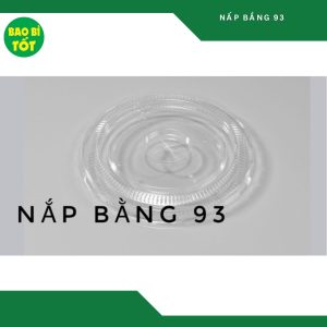 Nắp nhựa bằng(PET) Ø 93 UKP