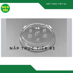 Nắp nhựa trực tiếp(PET) Ø 93 UKP