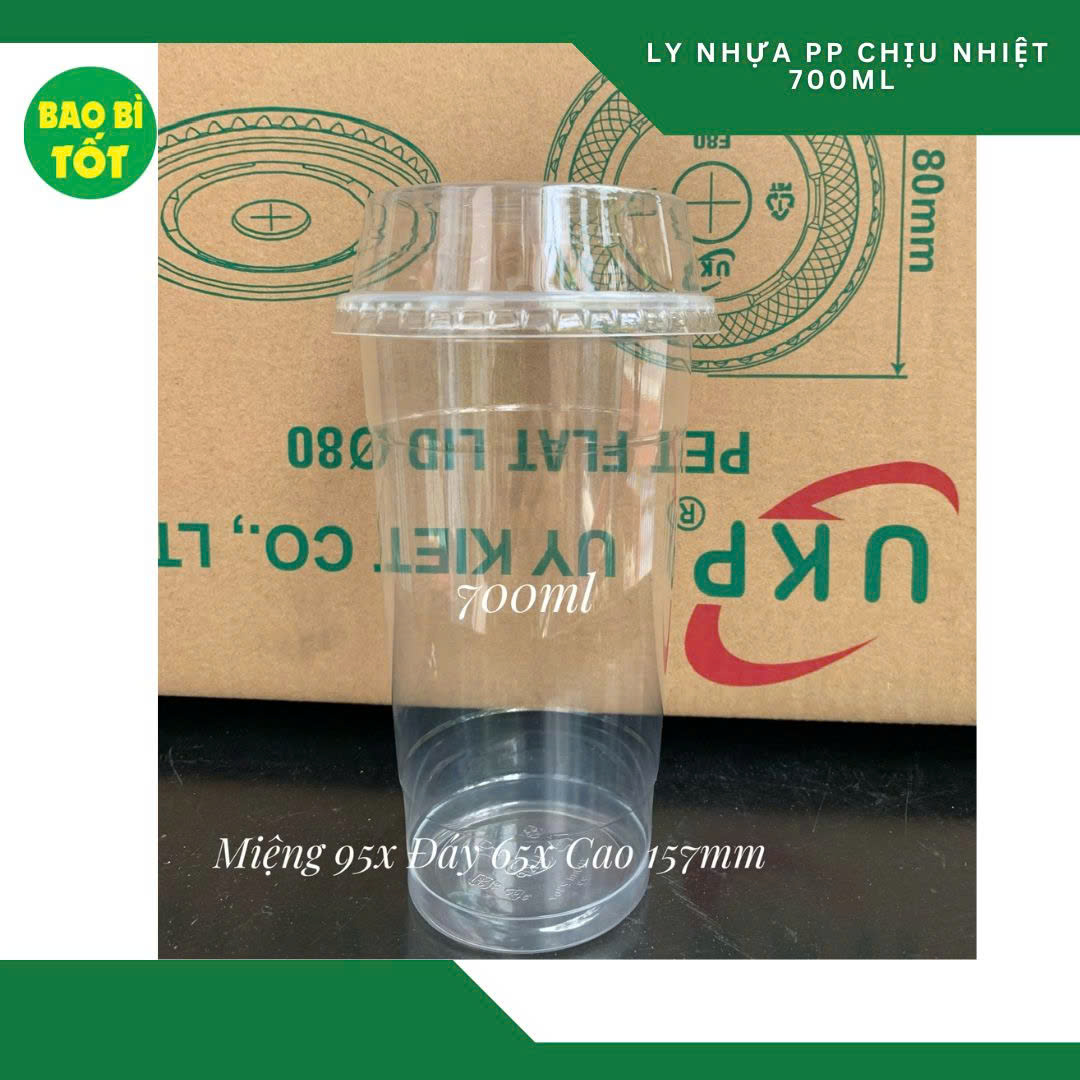 Ly nhựa PP 700ml UKP