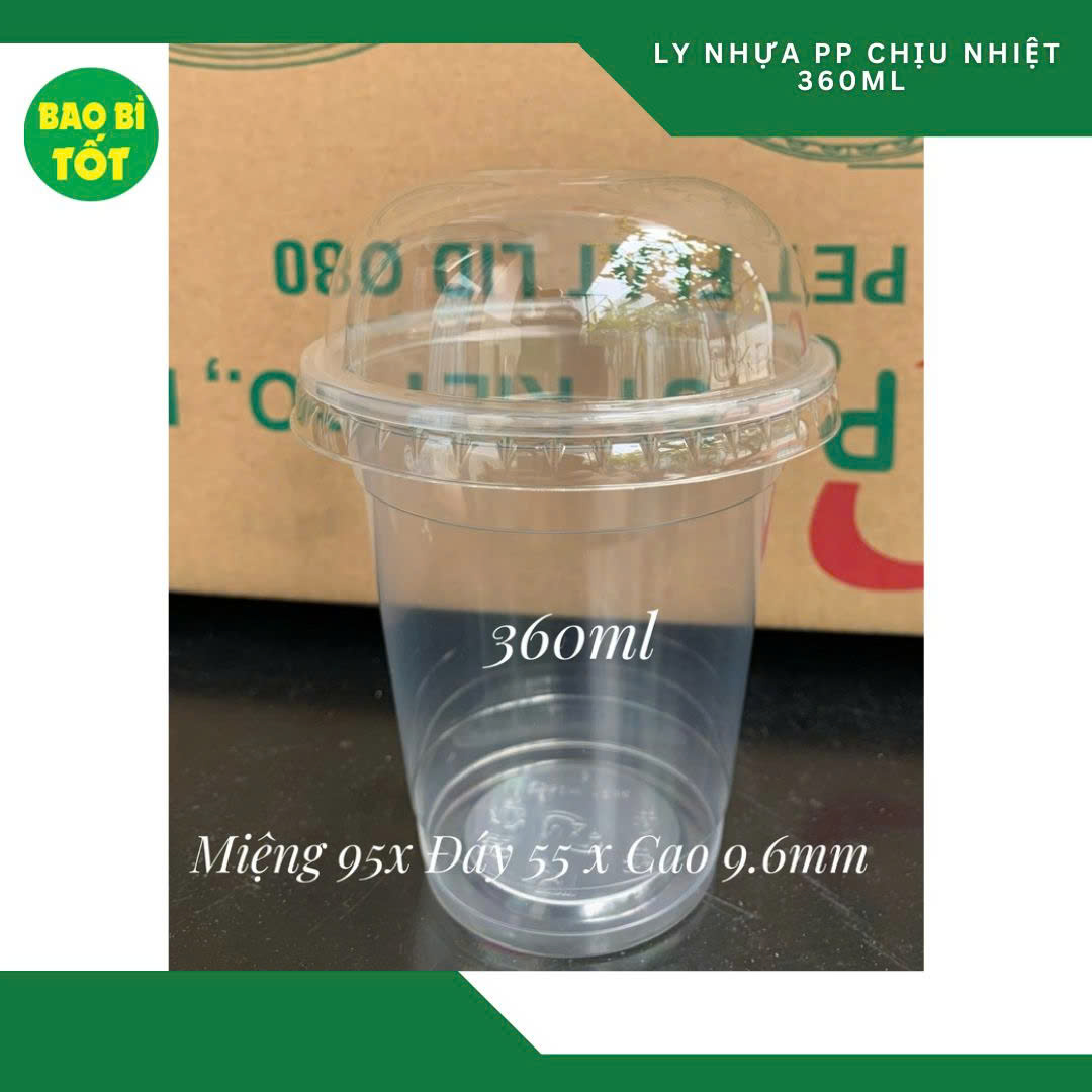 Ly nhựa PP 360ml UKP