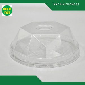 Nắp nhựa kim cương(PET) Ø 95 UKP